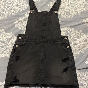 Black Overalls Hollister